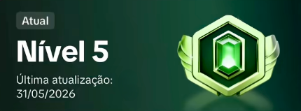 Selo Nível 5 TikTok Shop Creator — última atualização 31/05/2026